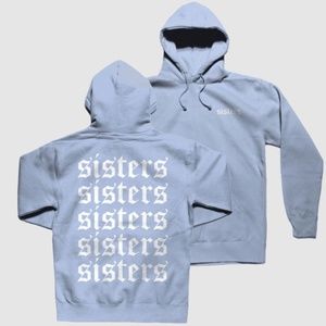 Sisters Hoodie - Blue